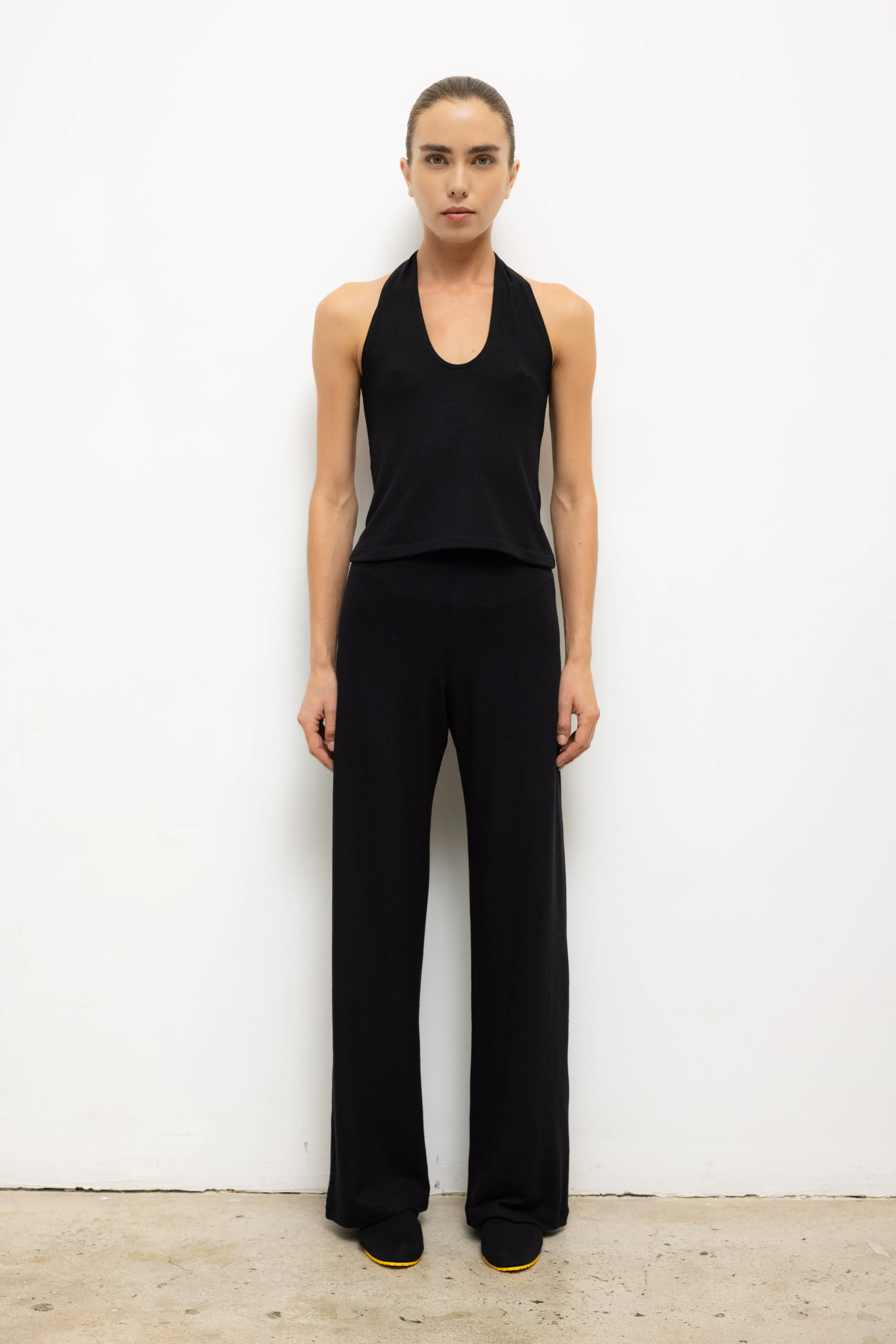 Leset - Lauren Wide Leg Pant - Black sold by Jessie Boutique