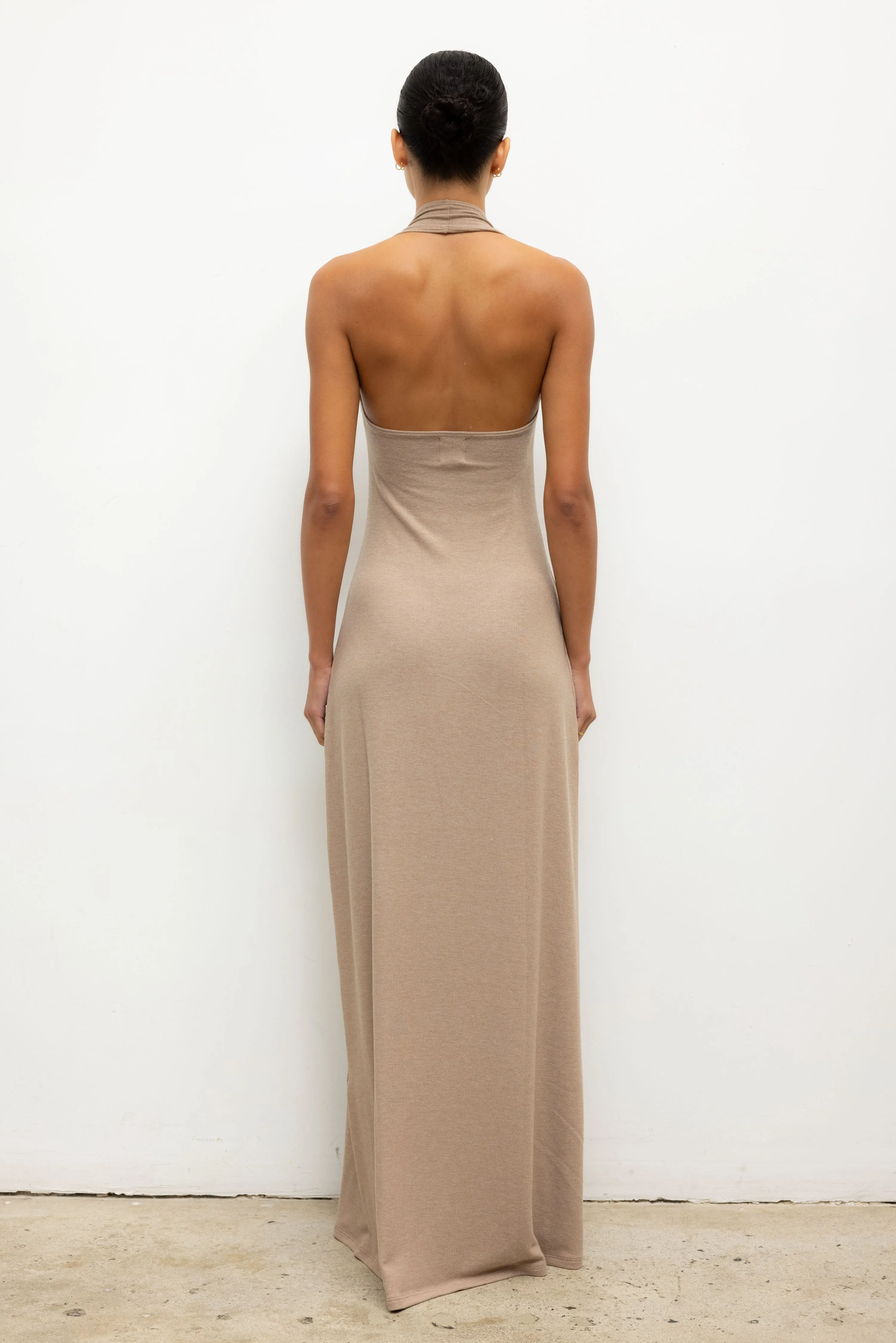 Leset - Lauren Halter Maxi Dress - Sable sold by Jessie Boutique product image thumbnail 5