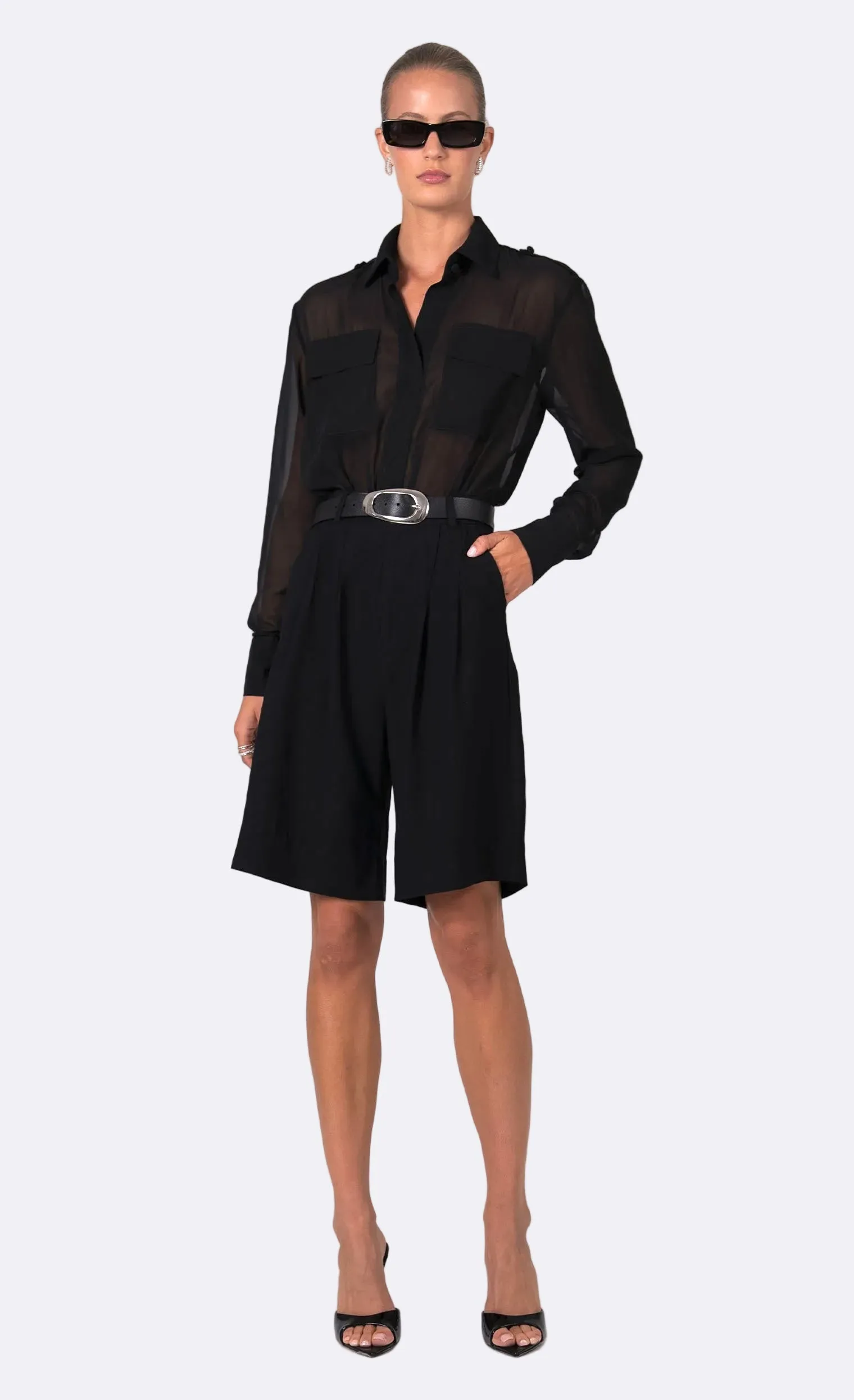 Nonchalant - Nadine Bodysuit - Black sold by Jessie Boutique