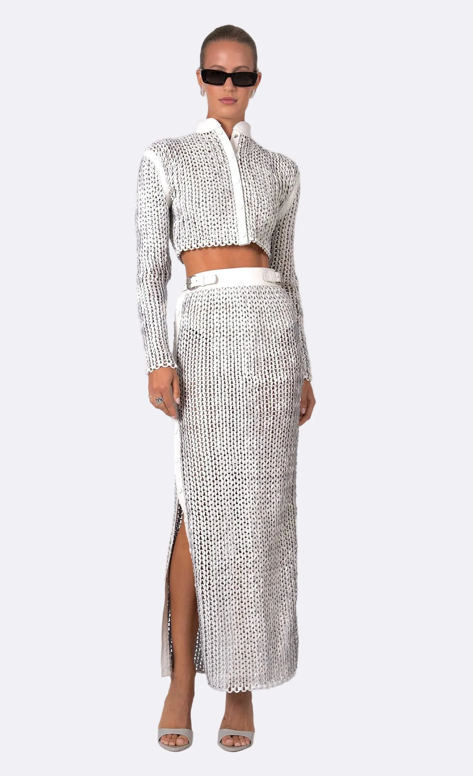 Nonchalant - Faye Skirt - White sold by Jessie Boutique product image thumbnail 5