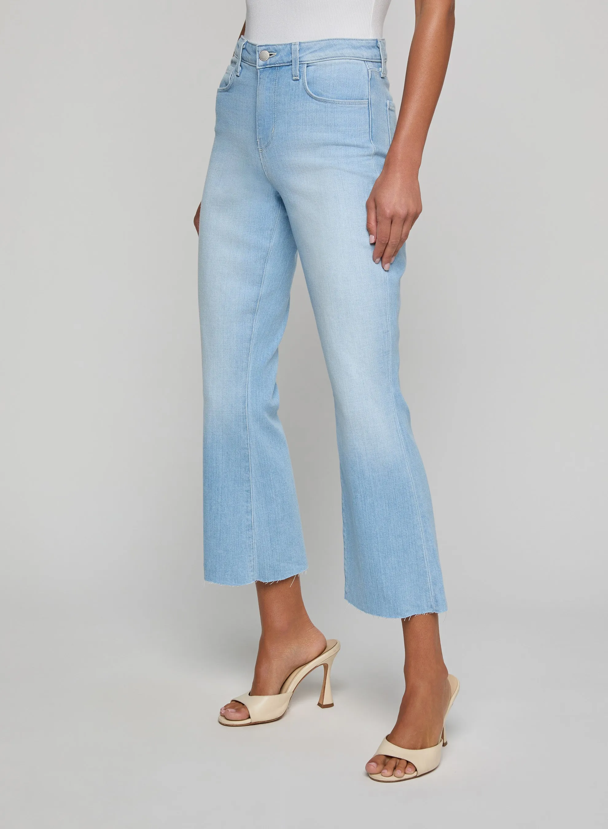 L'agence - Kendra Cropped Flare Jean - Bayridge sold by Jessie Boutique product image thumbnail 3