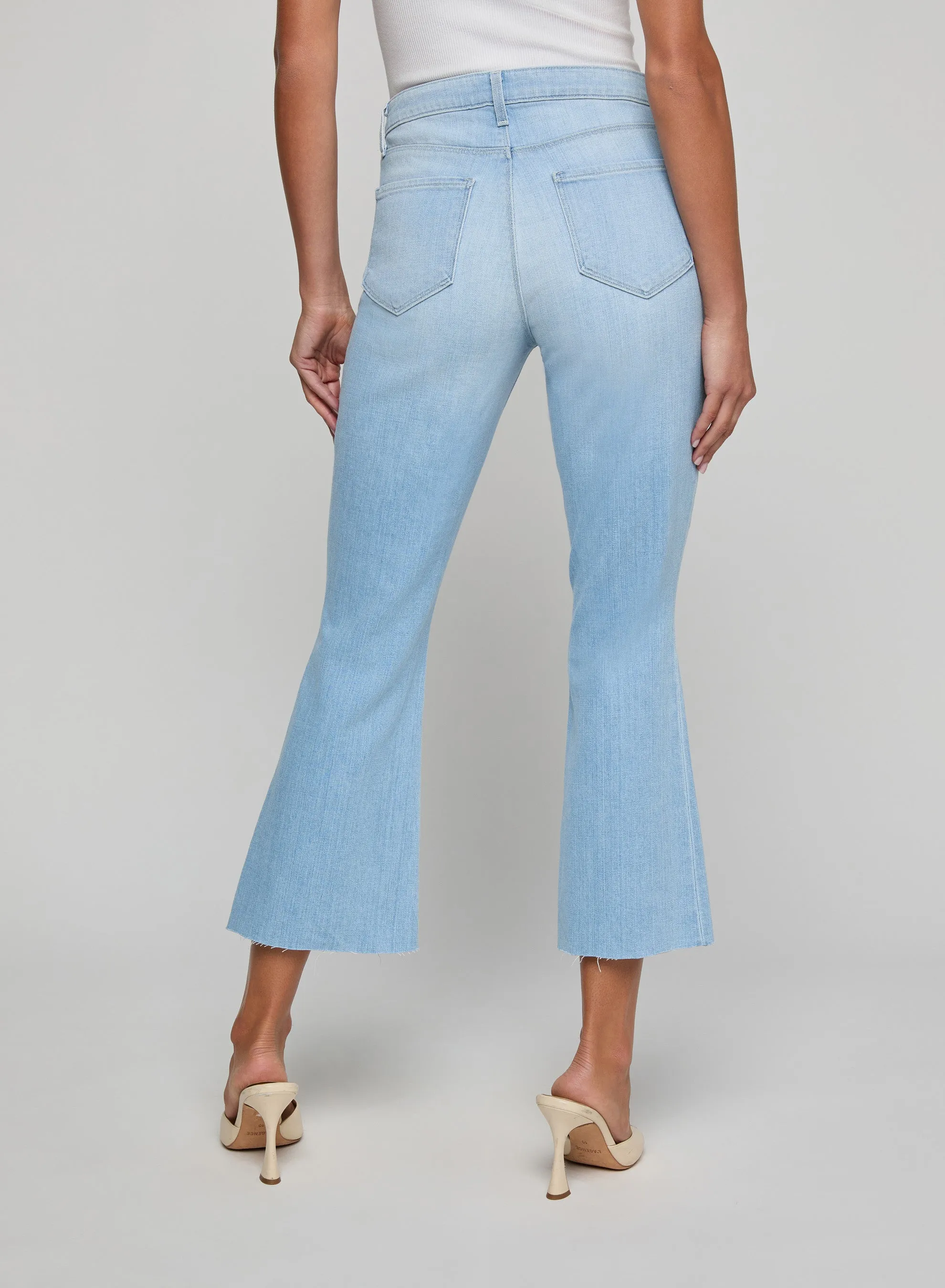 L'agence - Kendra Cropped Flare Jean - Bayridge sold by Jessie Boutique product image thumbnail 2
