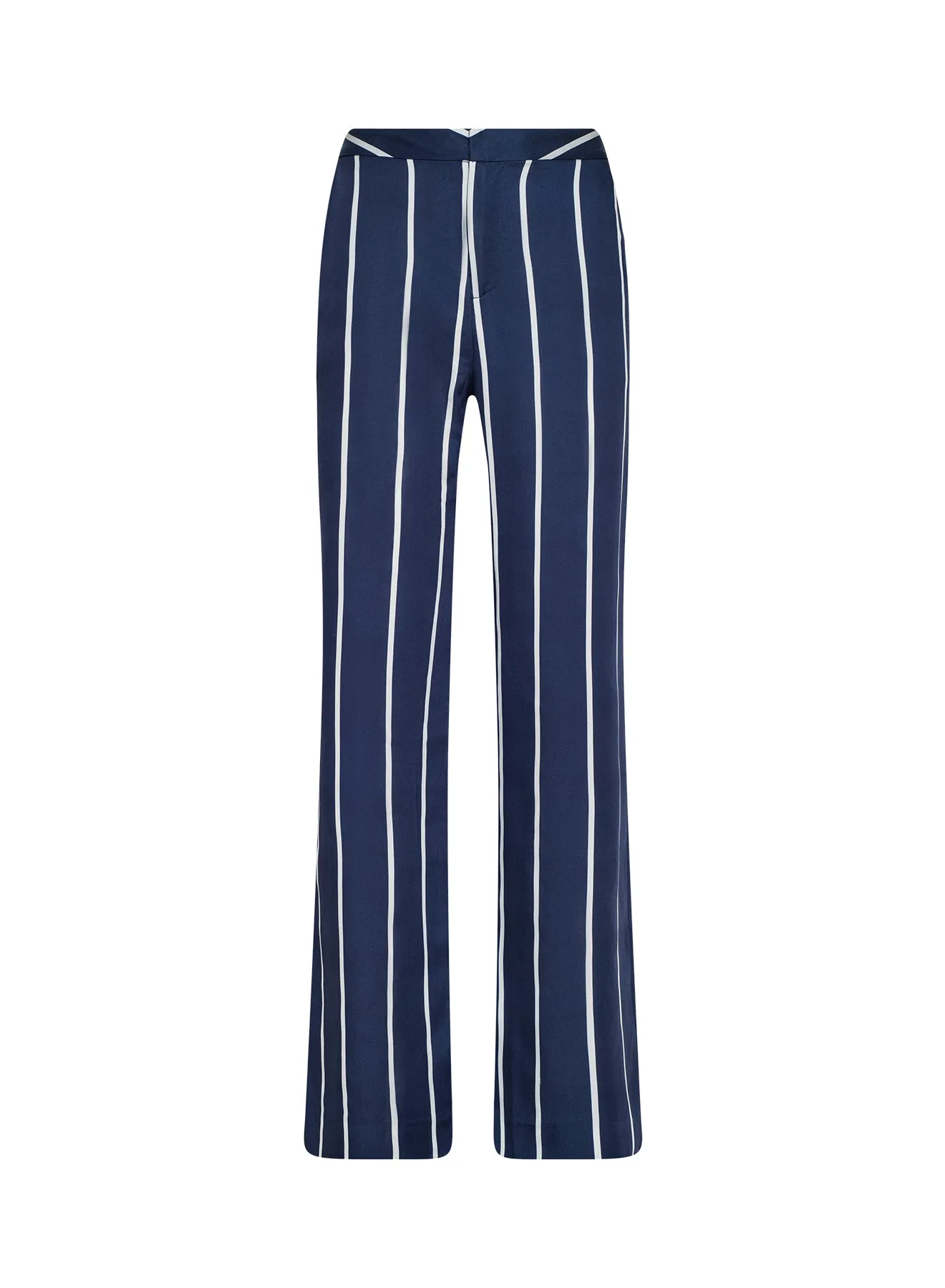 PRE-ORDER | L'agence - Livvy Straight-Leg Trouser - Midnight/White Stripe sold by Jessie Boutique product image thumbnail 5