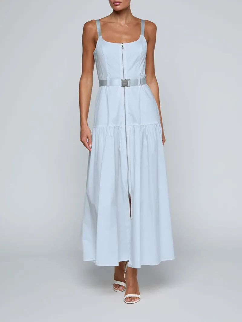 L'agence - Rima Maxi Dress - Pale Mist Blue sold by Jessie Boutique product image thumbnail 2