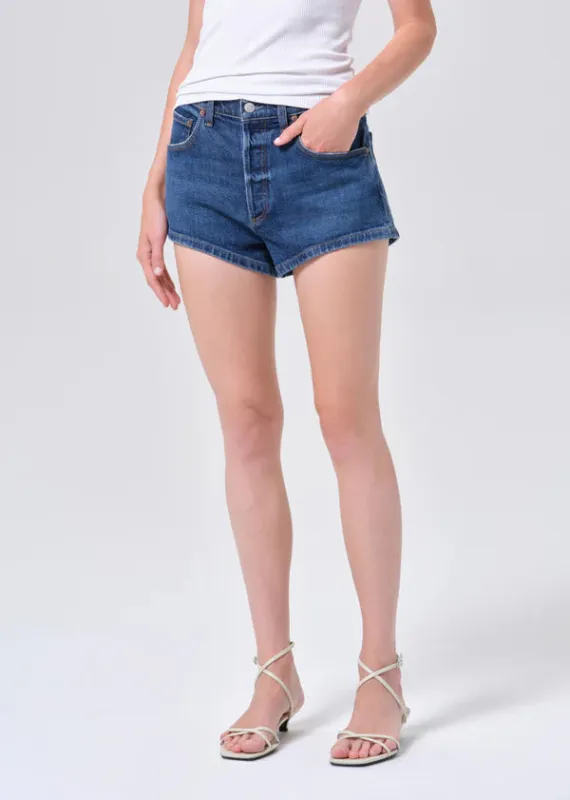 Agolde - Ridley Short - Duster (Lighter Wash) made by Agolde