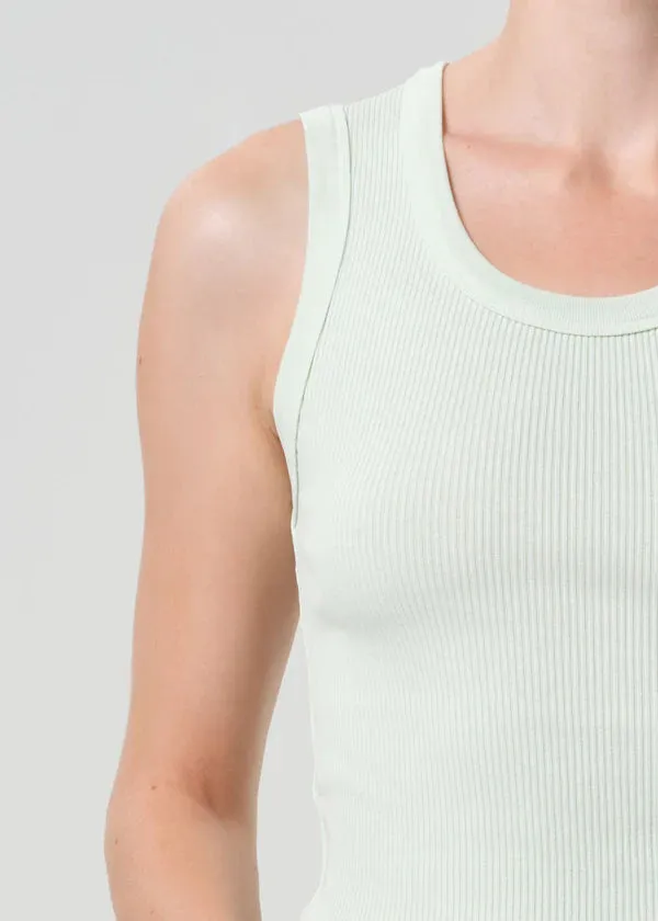 Agolde - Shrunken Poppy Tank - Mint Cream sold by Jessie Boutique product image thumbnail 2