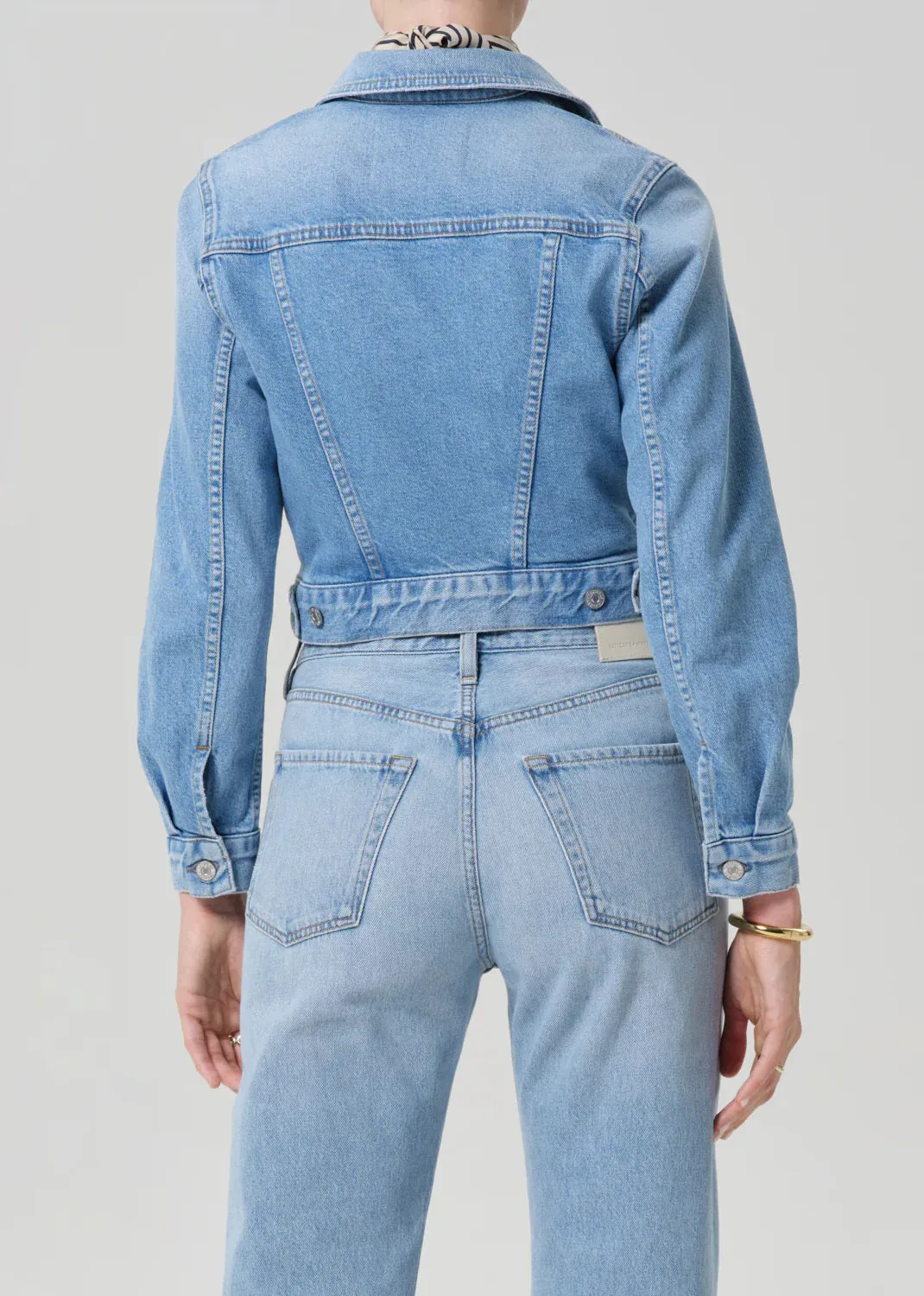 Citizens of Humanity - Charisse Shrunken Jacket - Sparrow sold by Jessie Boutique product image thumbnail 3