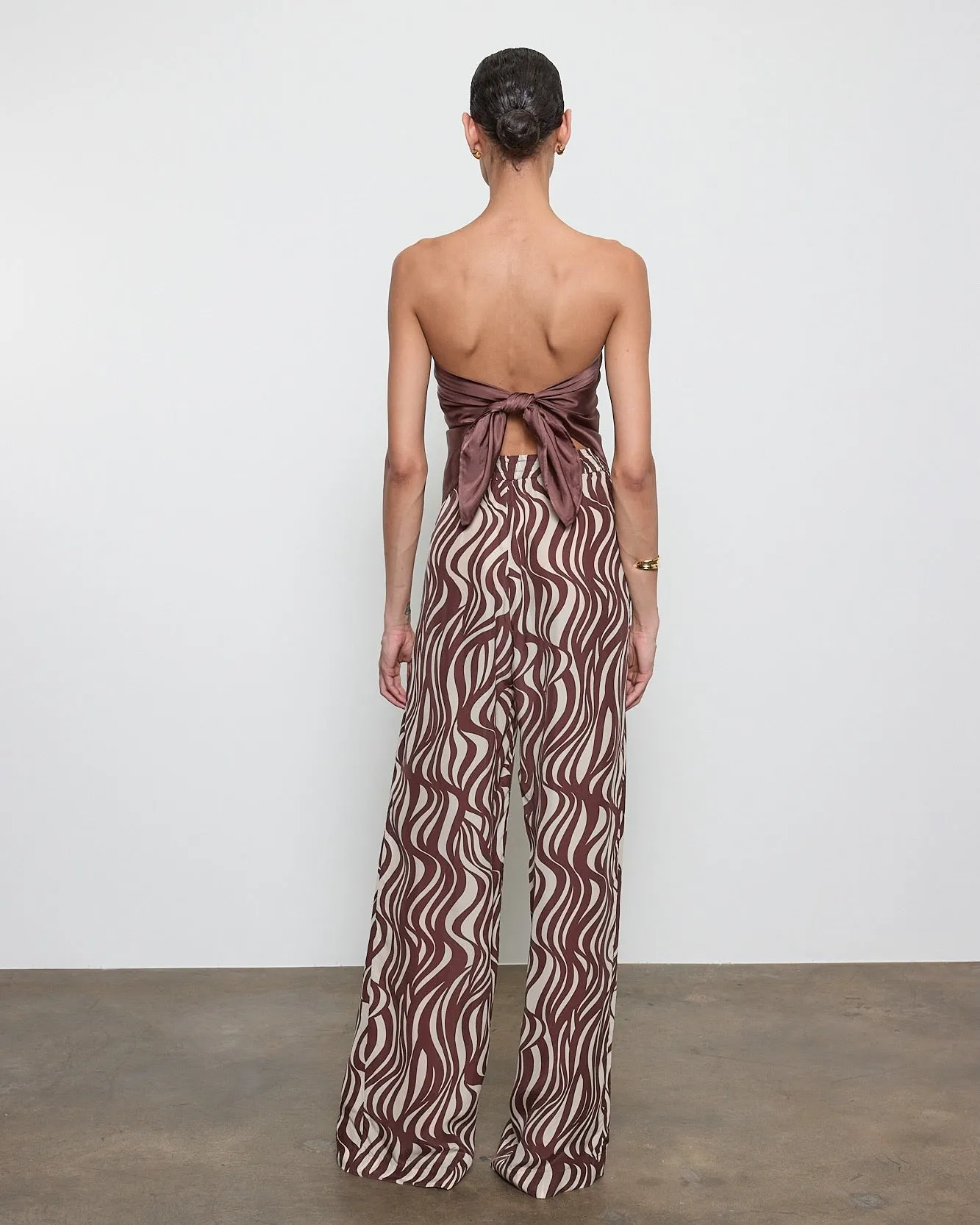 Enza Costa - Resort Pant - Wave Print sold by Jessie Boutique product image thumbnail 2