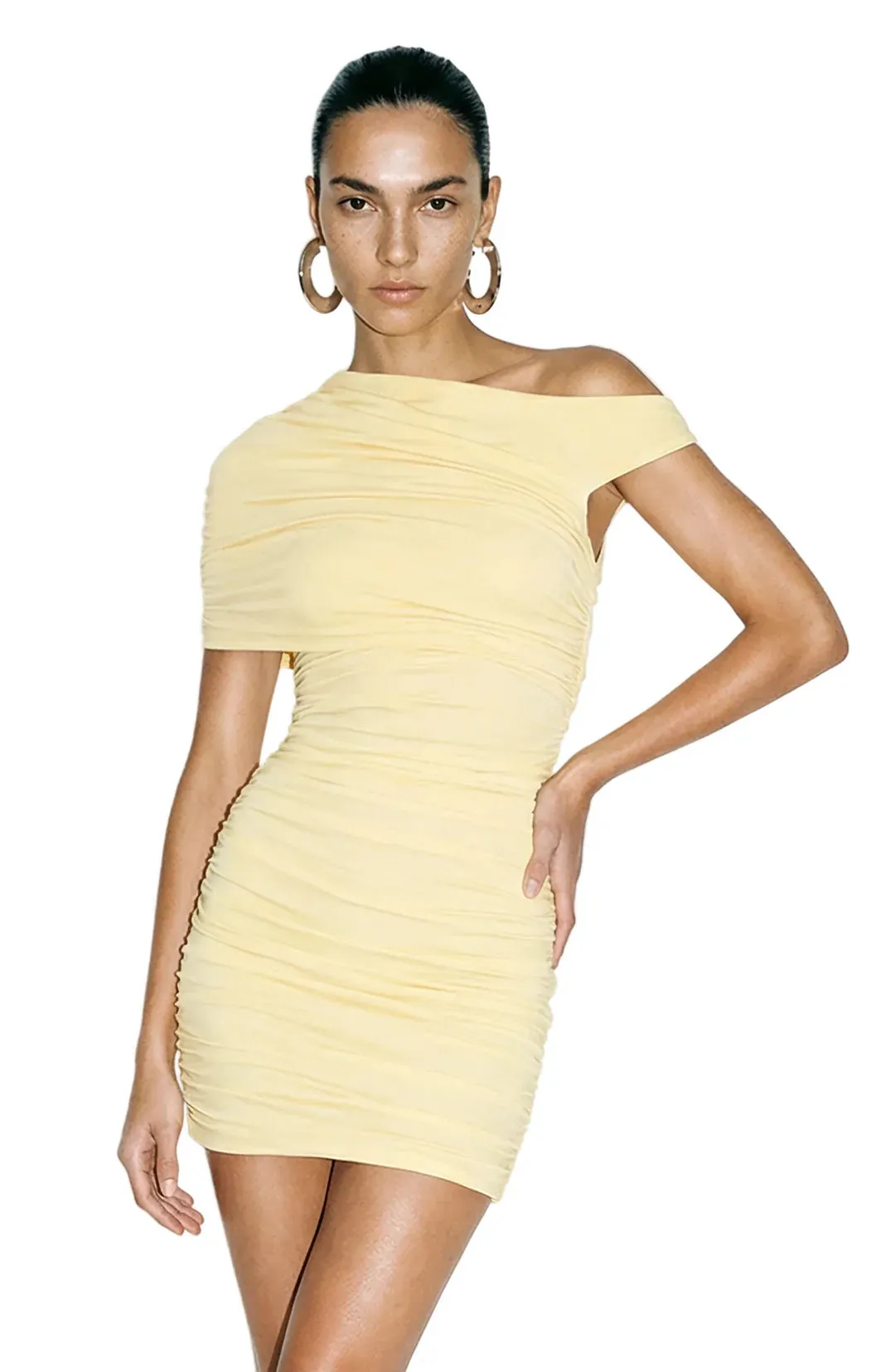 Ronny Kobo - Cicilia Dress - Banana sold by Jessie Boutique