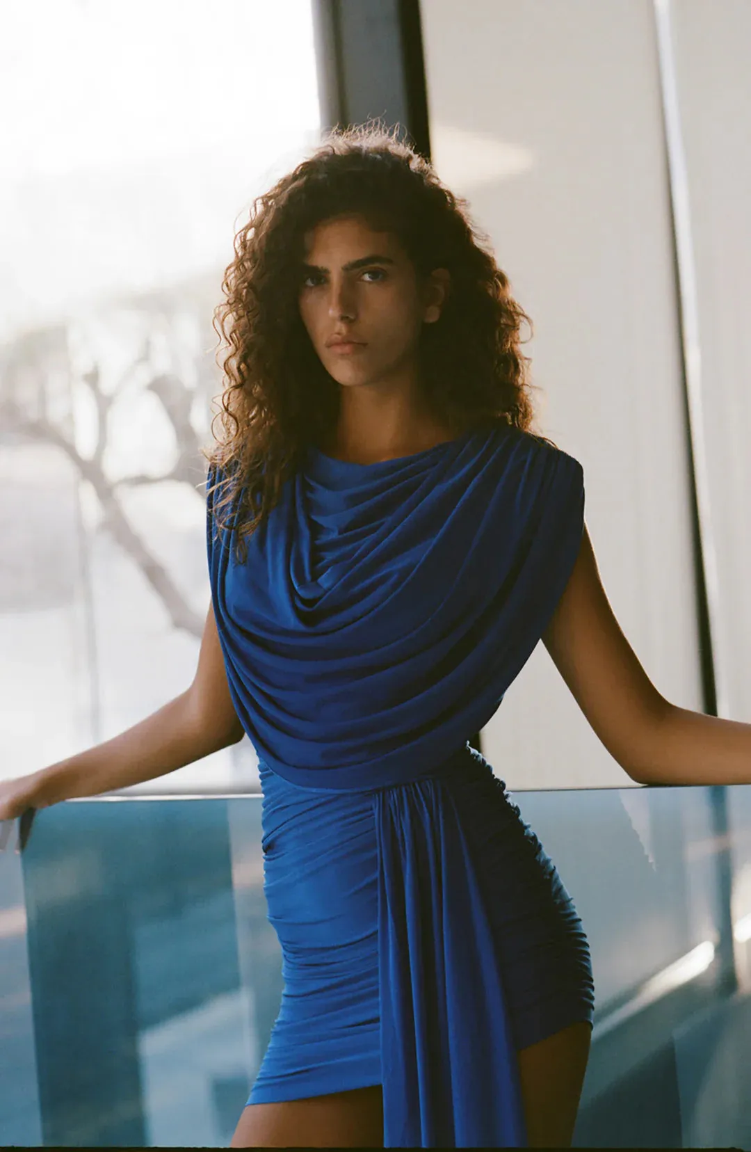 Ronny Kobo - Brulee Dress - Cobalt sold by Jessie Boutique product image thumbnail 4