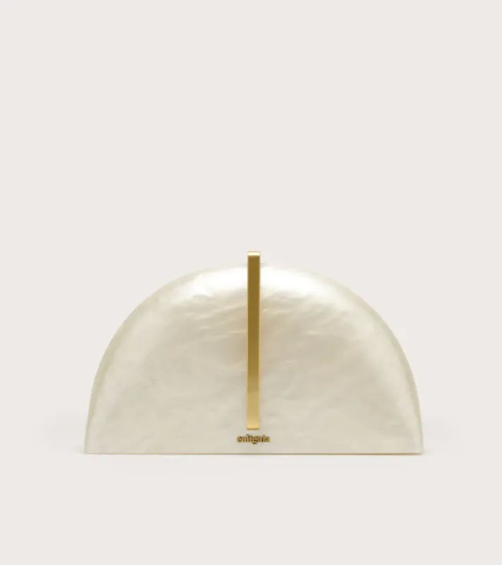 Cult Gaia - Laguna Clutch - Ivory made by Cult Gaia