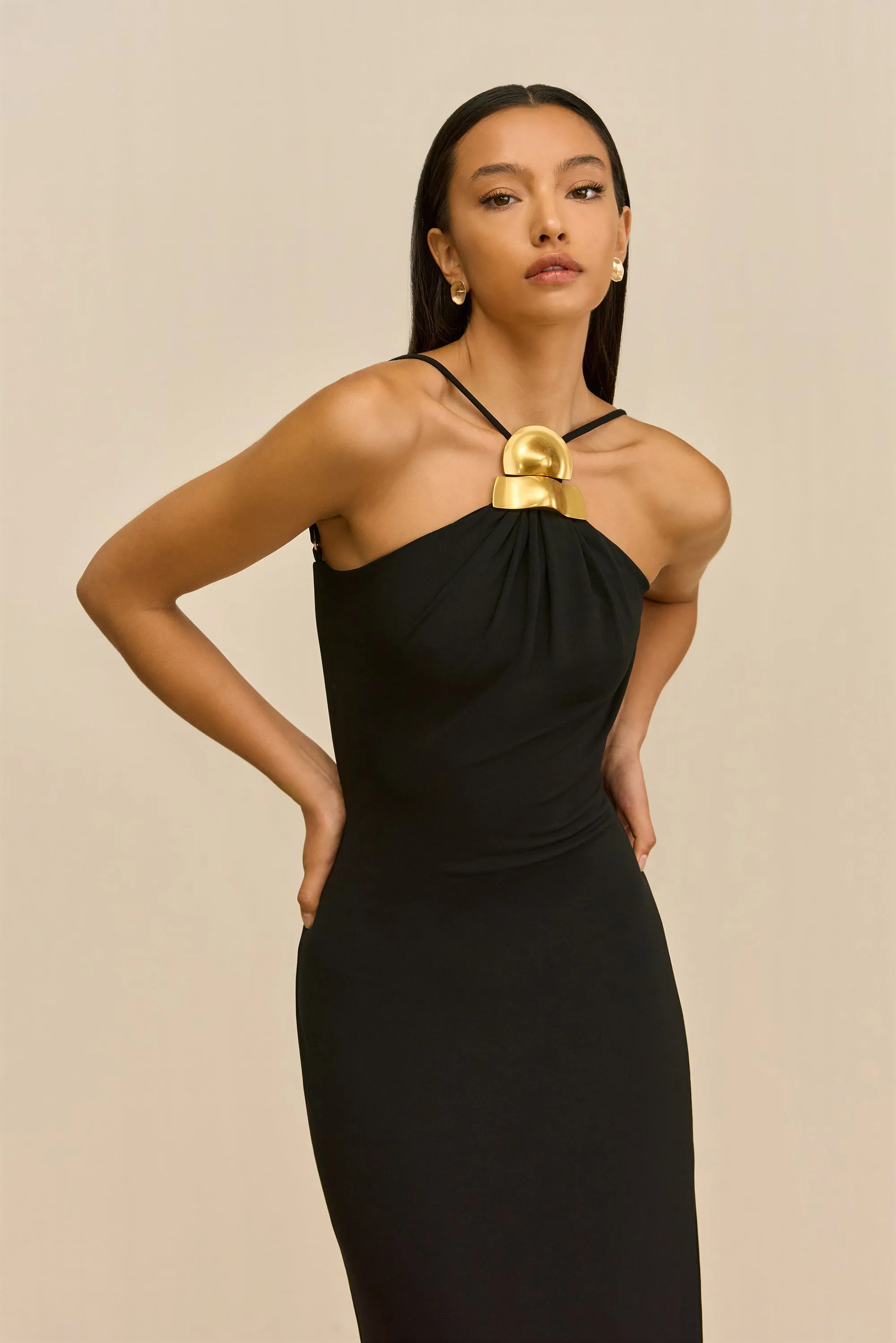 Cult Gaia - Vaela Gown - Black sold by Jessie Boutique product image thumbnail 3