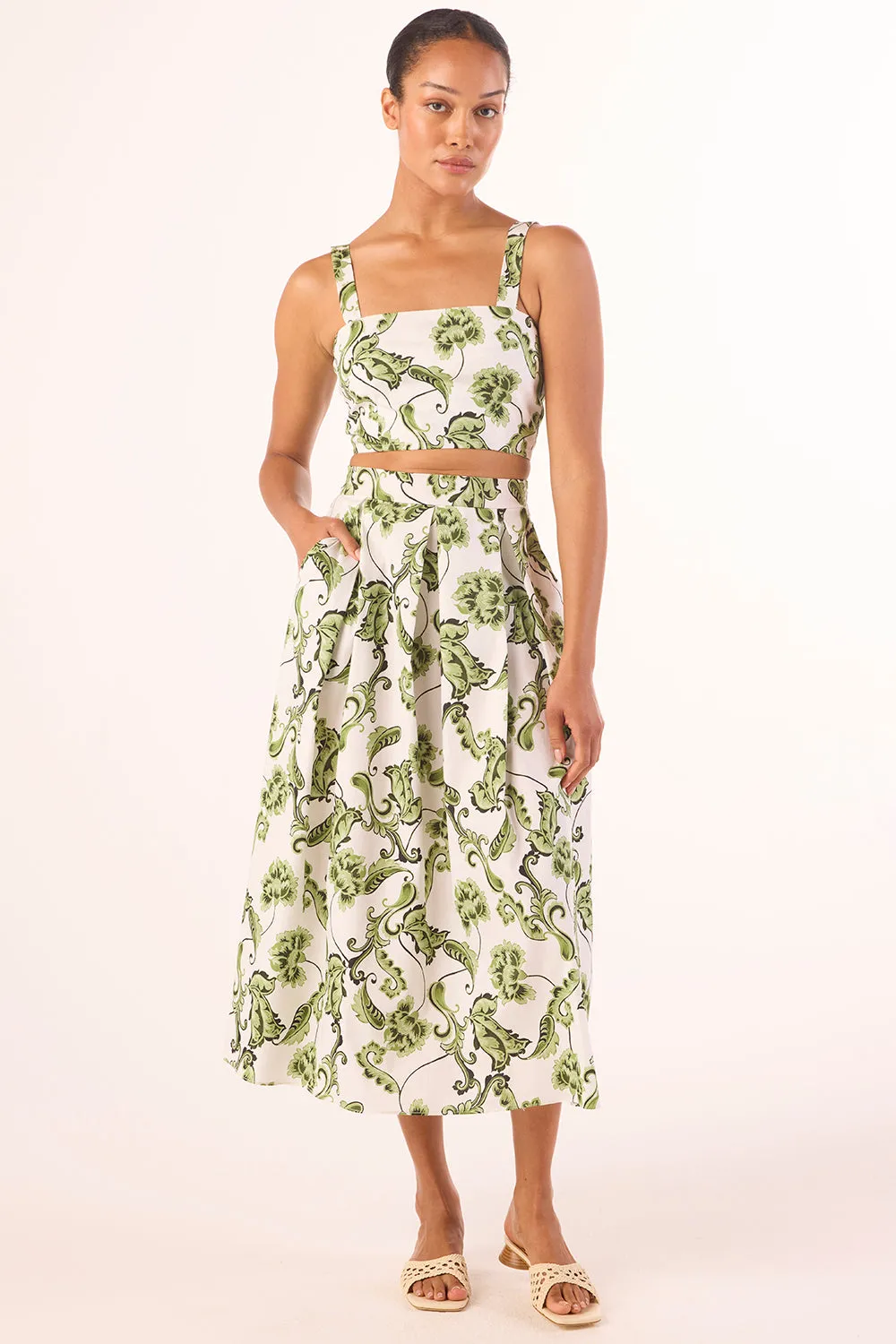 Misa - Lois Top - Garden Paisley sold by Jessie Boutique product image thumbnail 3