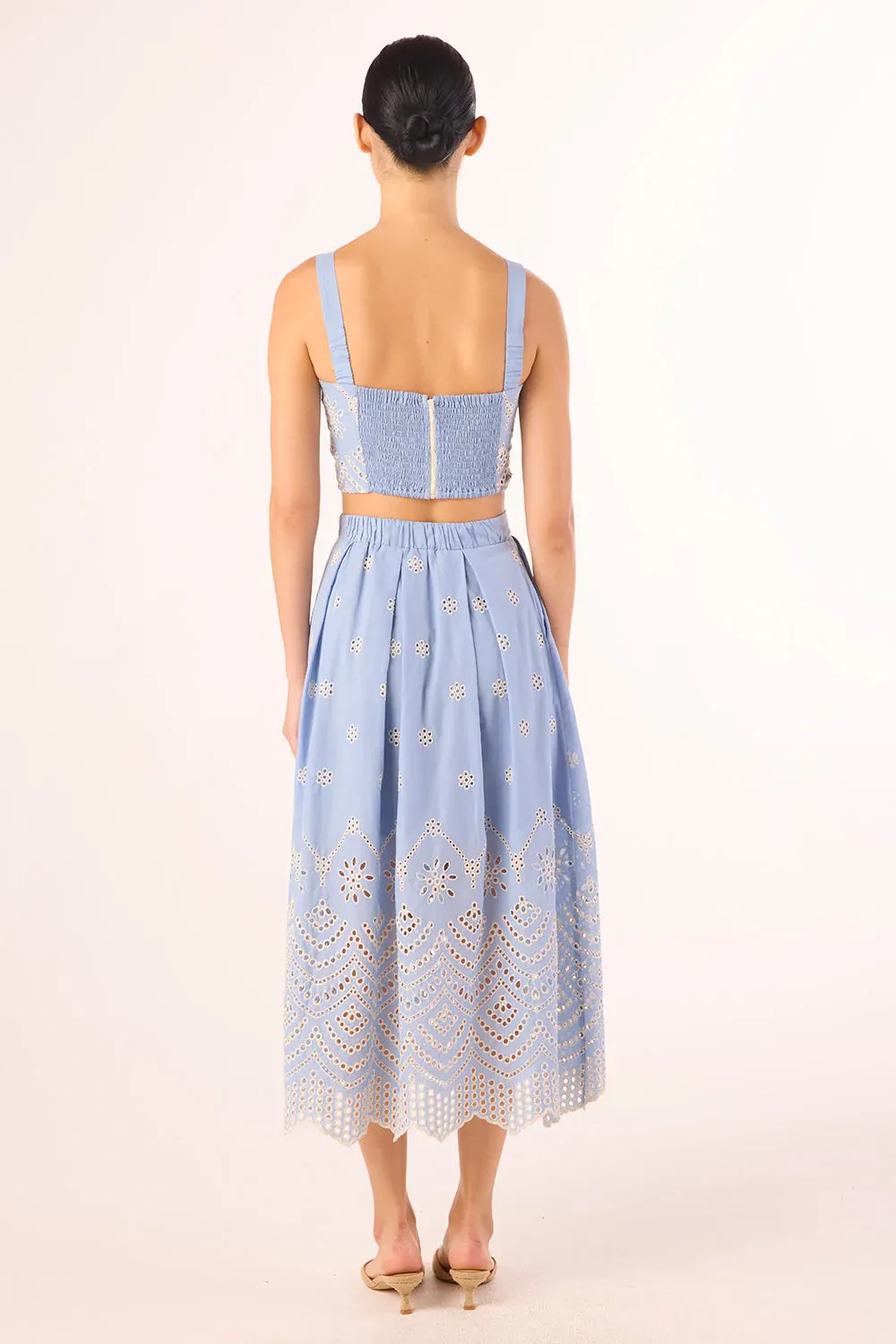 Misa - Lois Top - Periwinkle Scallop sold by Jessie Boutique product image thumbnail 5