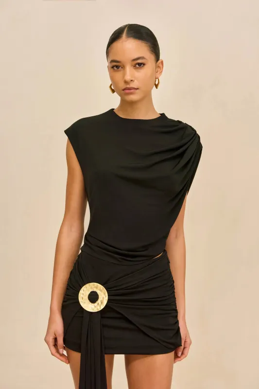 Cult Gaia - Celene Top - Black made by Cult Gaia