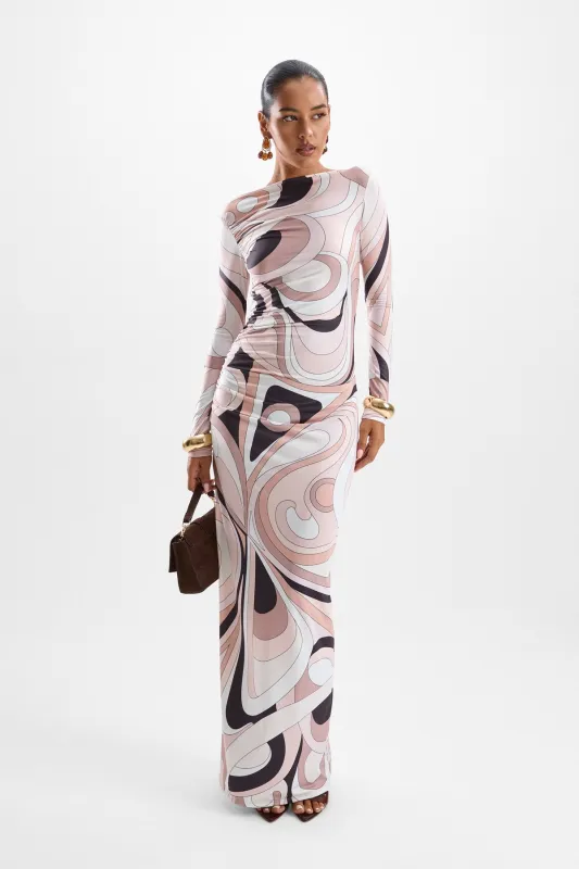 Cin Cin - Empress Maxi Dress - Mars Beige made by Jessie Boutique