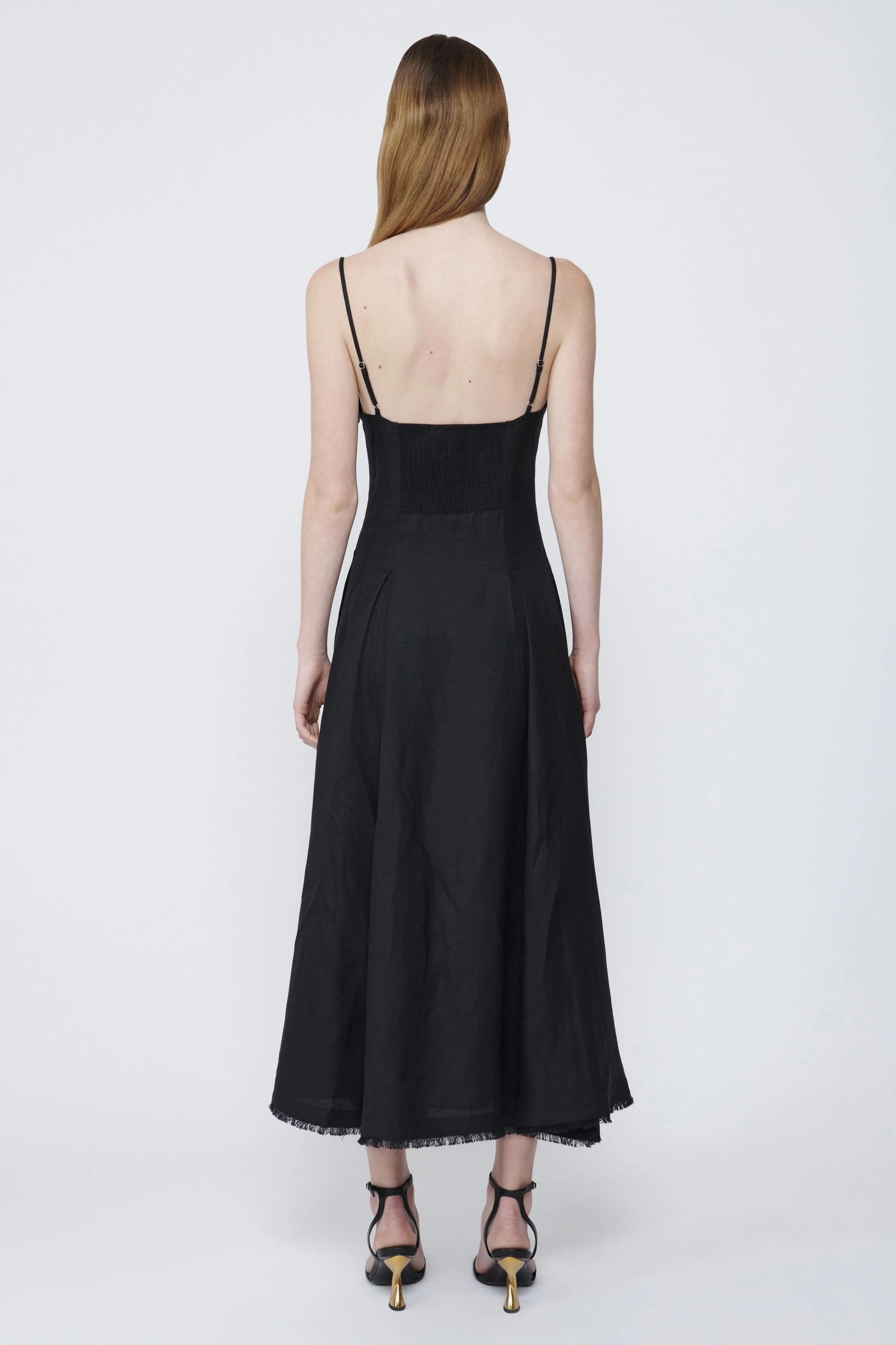 Simkhai - Annalise Midi Dress - Black sold by Jessie Boutique product image thumbnail 3