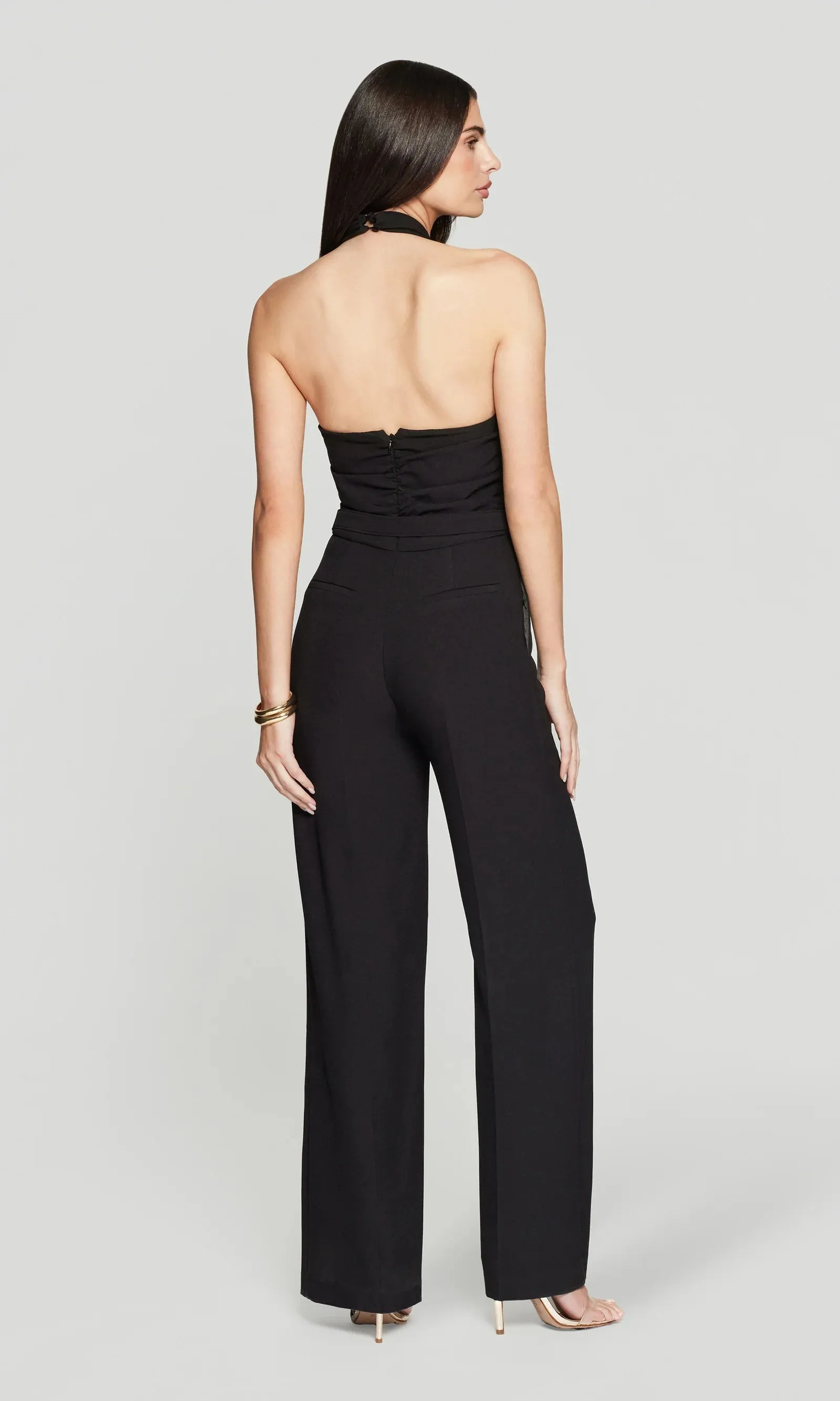 Generation Love - Hallie Lightweight Crepe Jumpsuit - Black sold by Jessie Boutique product image thumbnail 4