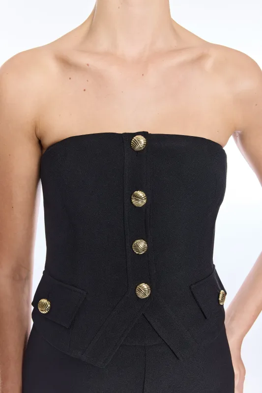 Generation Love - ELLERY LIGHTWEIGHT CREPE BUSTIER made by Generation Love