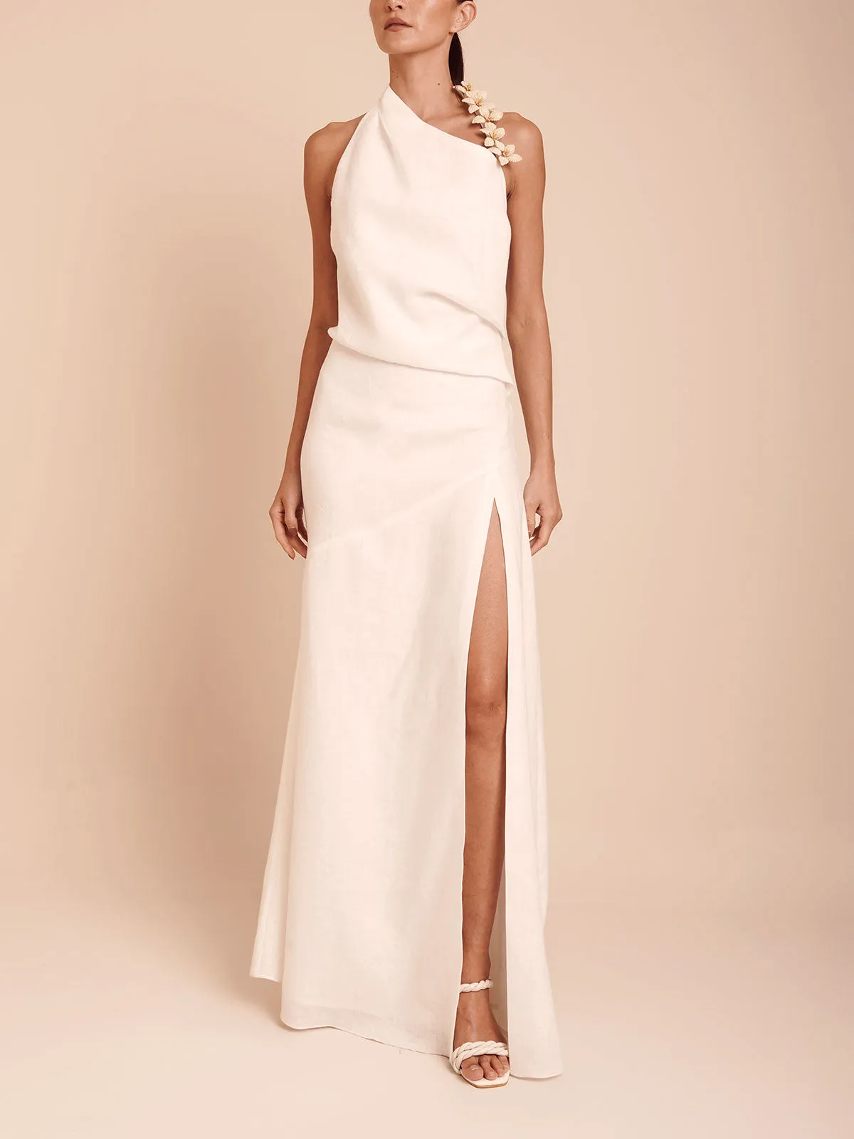 Azulu - Pia Dress - Ivory sold by Jessie Boutique