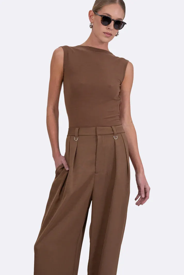 Parentezi - Veronica Top - Camel sold by Jessie Boutique