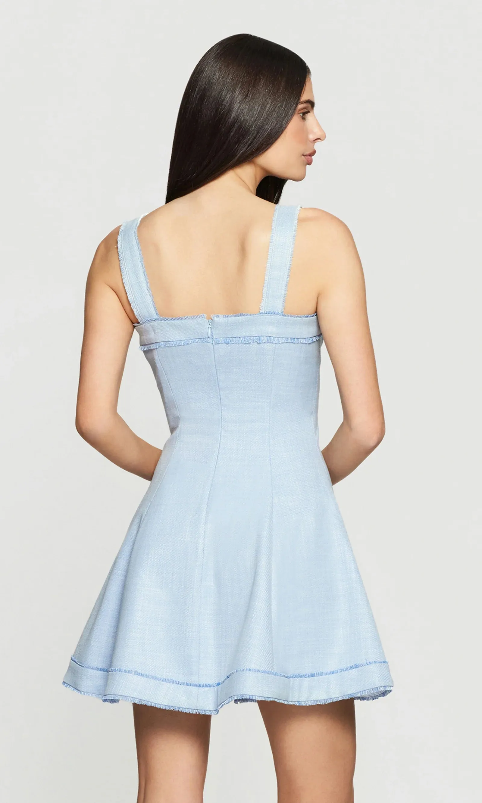 Generation Love - Whitney Chambray Suiting Dress - Chambray Blue sold by Jessie Boutique product image thumbnail 4