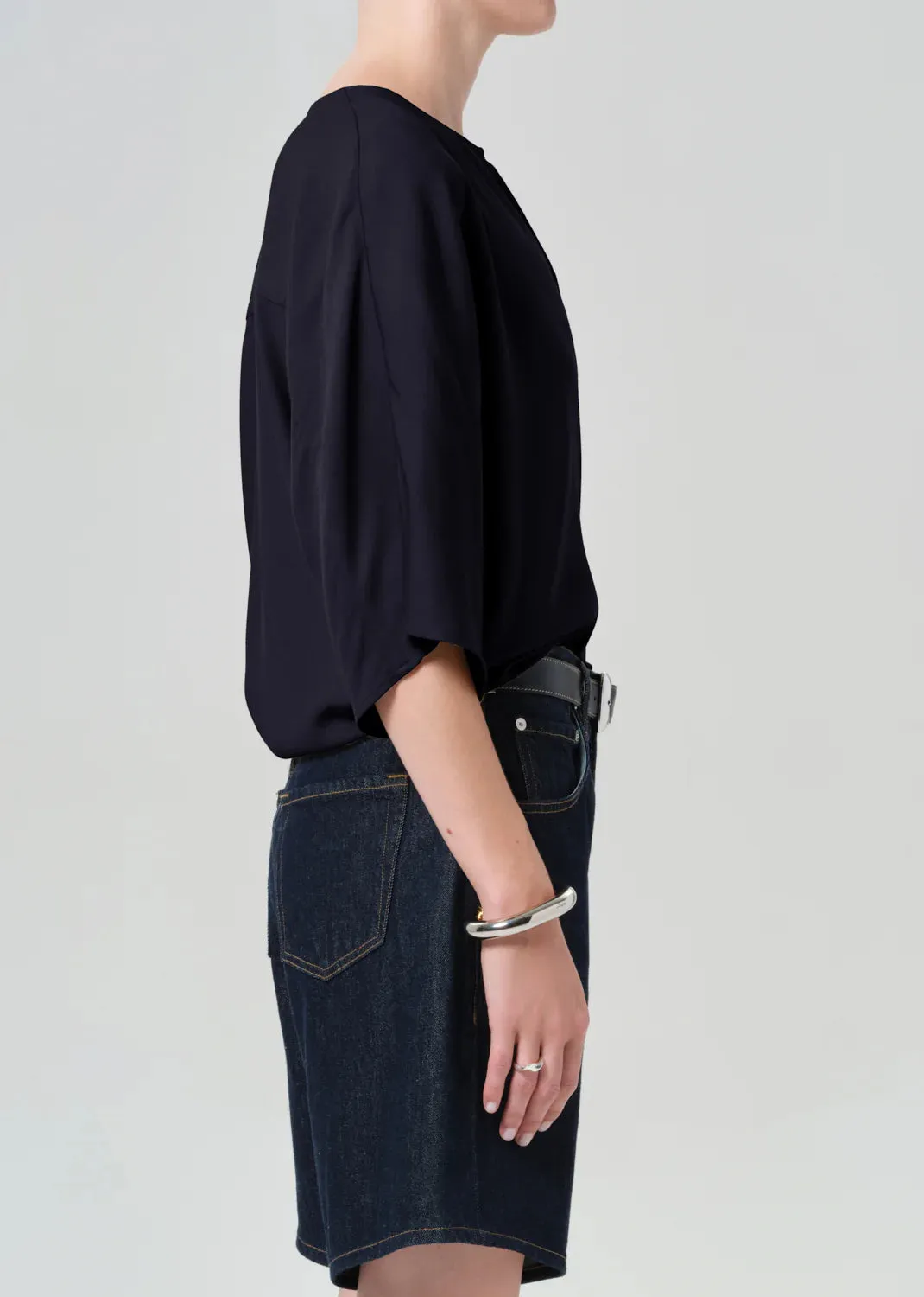 Citizens of Humanity - Franca Shirt - Navy sold by Jessie Boutique product image thumbnail 4