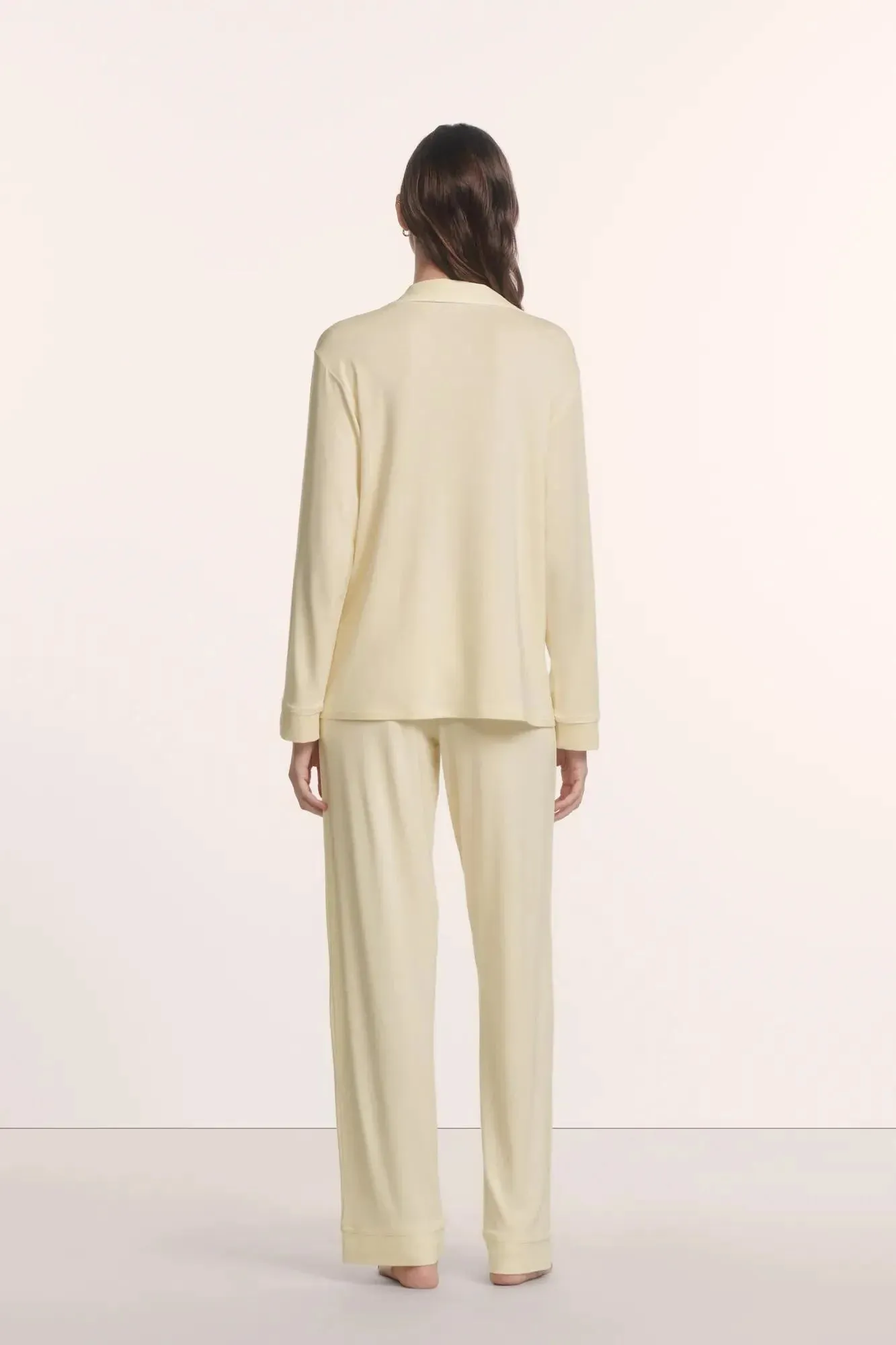 Eberjey - Gisele The Long PJ Set - Buttercream/Ivory sold by Jessie Boutique product image thumbnail 3