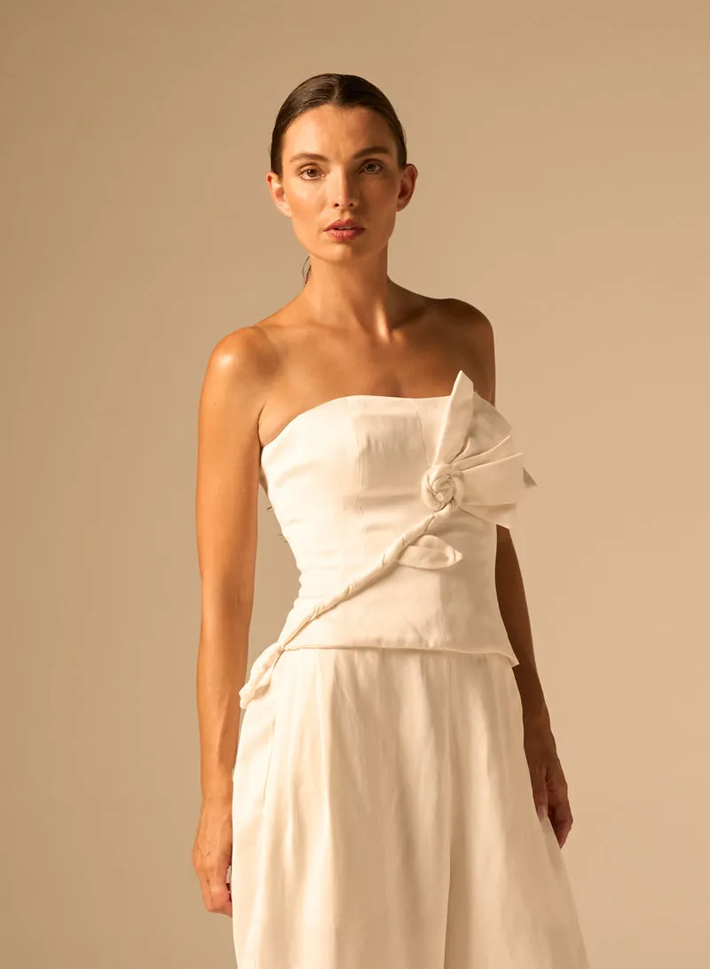 JBQ - Florence Top - White sold by Jessie Boutique product image thumbnail 2