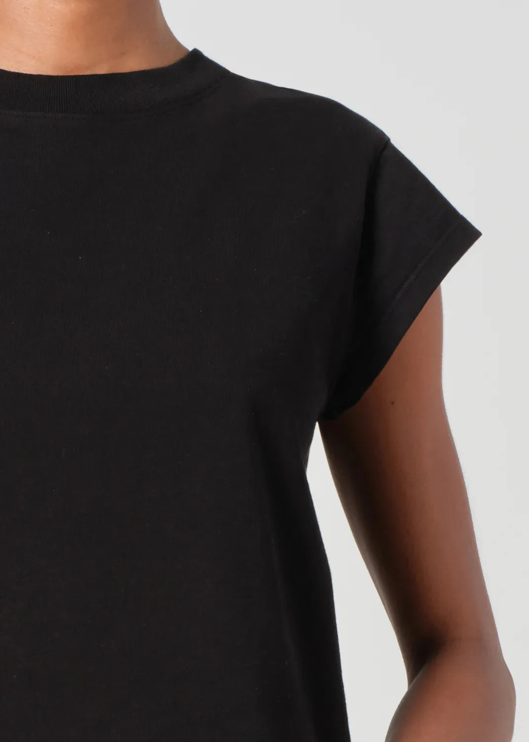 Agolde - Bryce Tee - Black sold by Jessie Boutique product image thumbnail 4