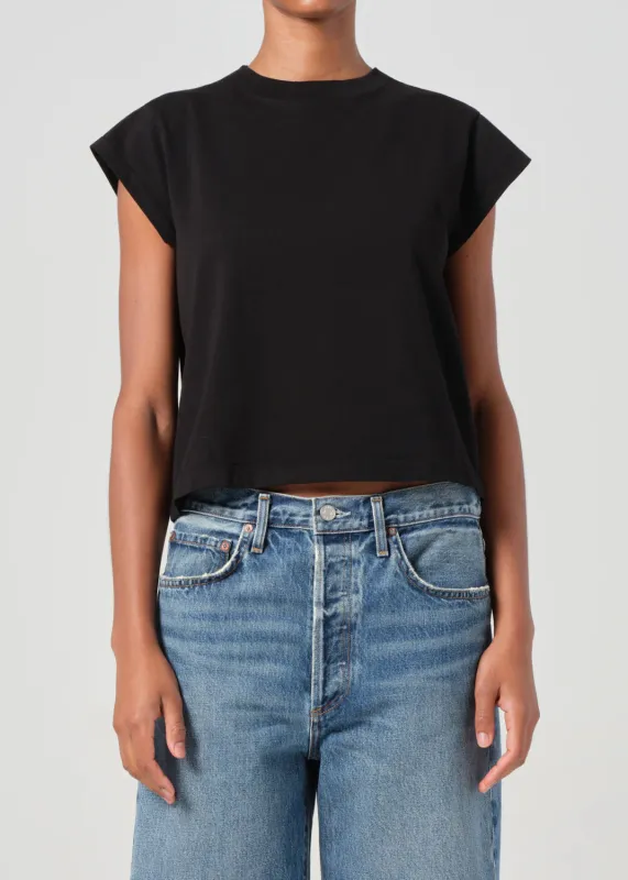 Agolde - Bryce Tee - Black made by Agolde