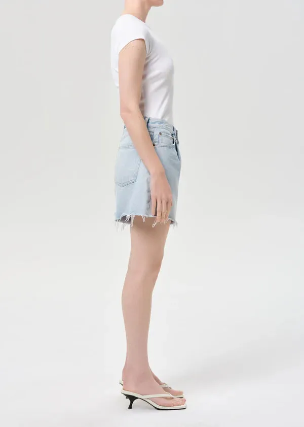 Agolde - Rhoda Pleated A-Line Short - Detach sold by Jessie Boutique product image thumbnail 2