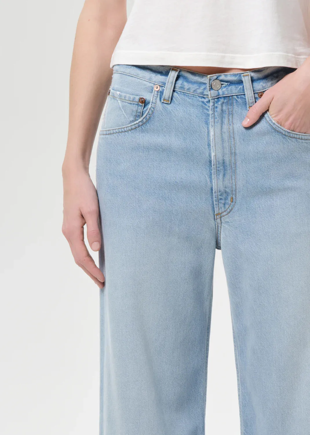 Agolde - Low Curve Jean (Flyweight) - Memory sold by Jessie Boutique product image thumbnail 5
