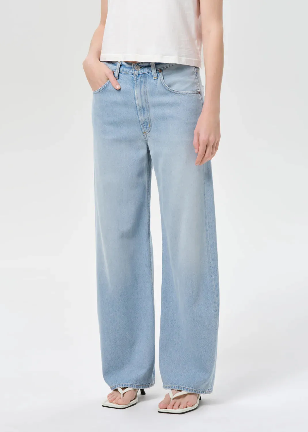 Agolde - Low Curve Jean (Flyweight) - Memory sold by Jessie Boutique product image thumbnail 4