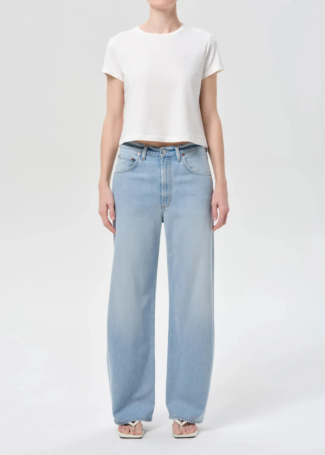 Agolde - Low Curve Jean (Flyweight) - Memory sold by Jessie Boutique
