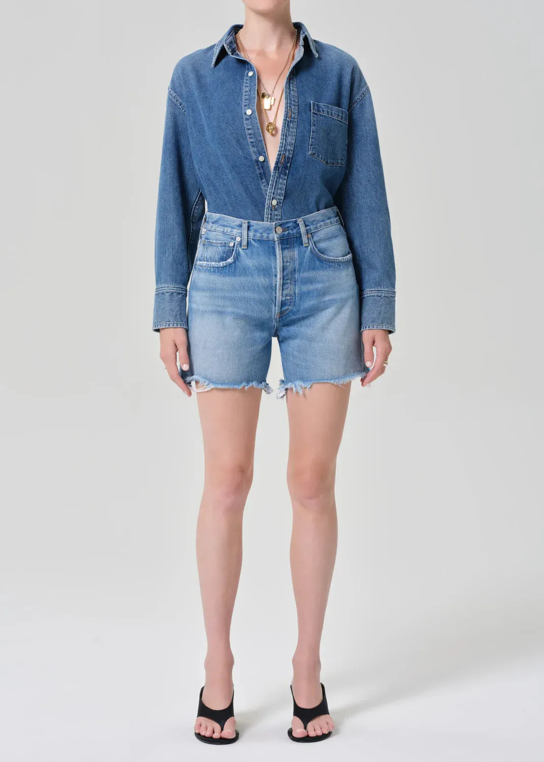 Citizens of Humanity - Marlow Long Vintage Short - Desi sold by Jessie Boutique product image thumbnail 3