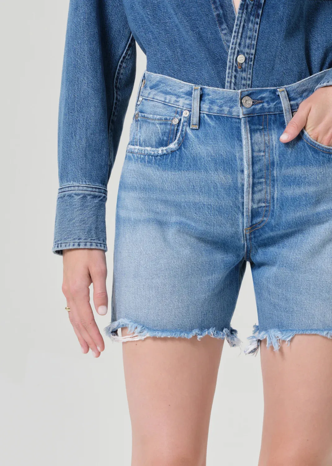 Citizens of Humanity - Marlow Long Vintage Short - Desi sold by Jessie Boutique product image thumbnail 2