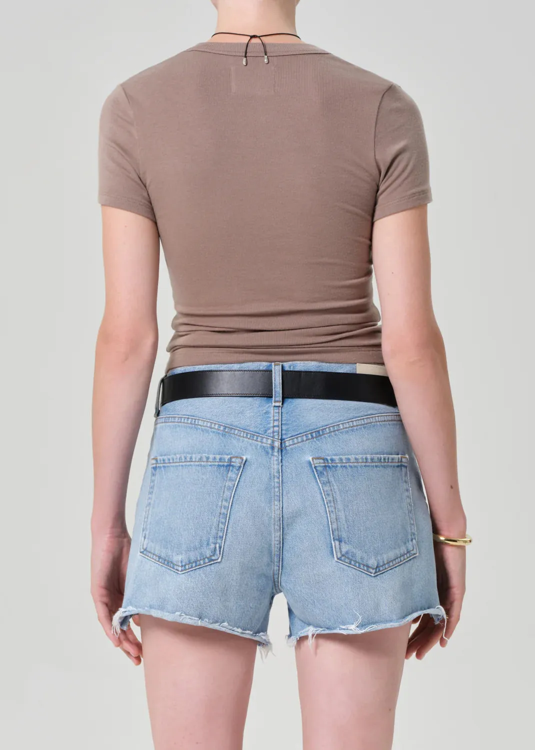 Citizens Of Humanity - Maude U Neck Tee - Cocoa sold by Jessie Boutique product image thumbnail 2