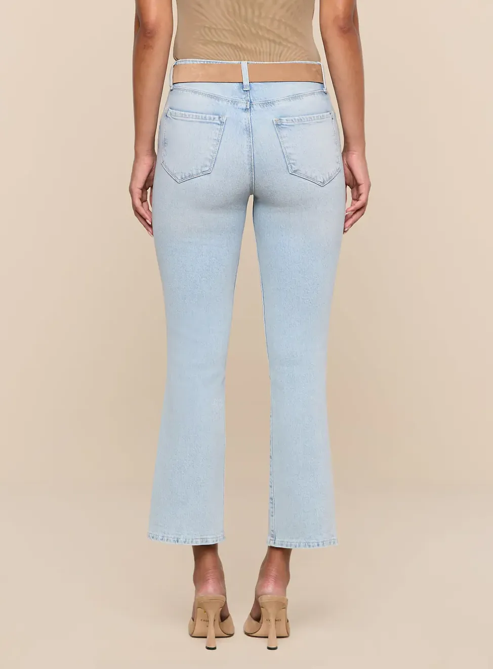 L'agence - Tati Cropped Micro Boot Jean - Cabo sold by Jessie Boutique product image thumbnail 2