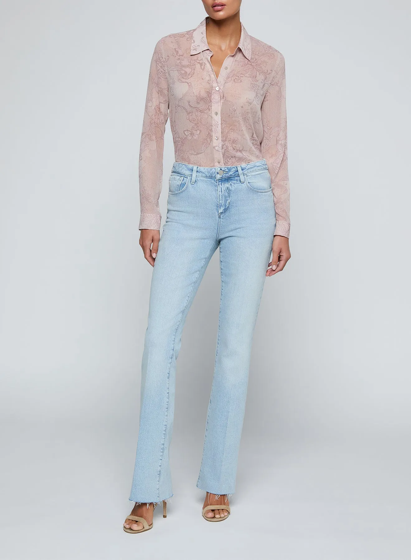 L'agence - Ruth High Rise Straight - Cabo sold by Jessie Boutique product image thumbnail 4