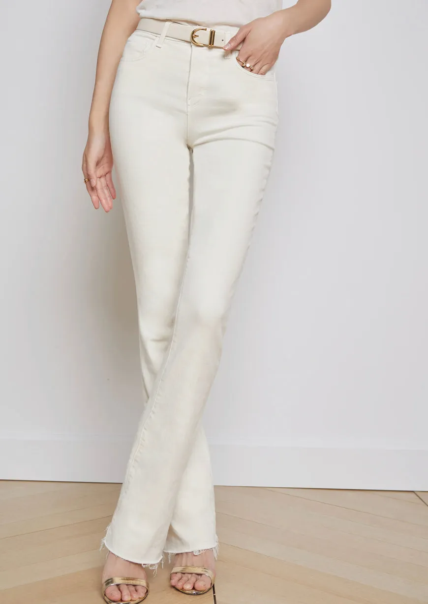 L’agence - Ruth High Rise Straight - Vintage White sold by Jessie Boutique product image thumbnail 2
