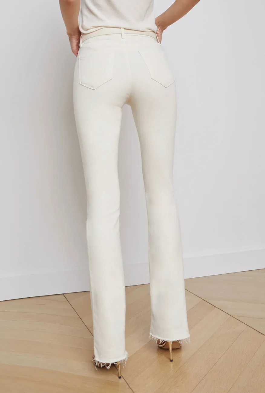 L’agence - Ruth High Rise Straight - Vintage White sold by Jessie Boutique product image thumbnail 3