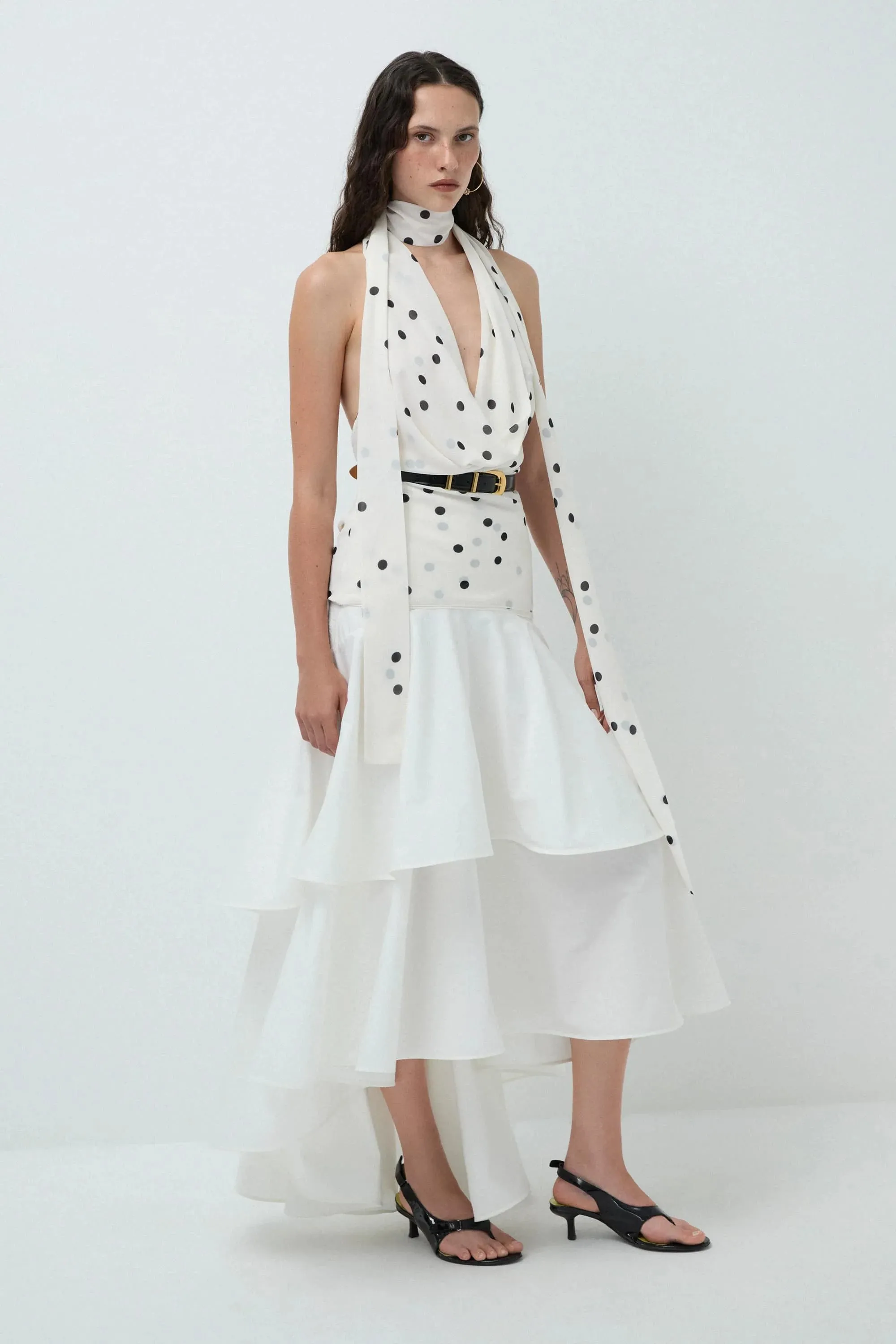 Anna October - Agnes Halter Top - Polka Dot sold by Jessie Boutique