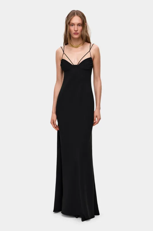 Anna October - Gabriella Maxi Dress - Black made by Anna October