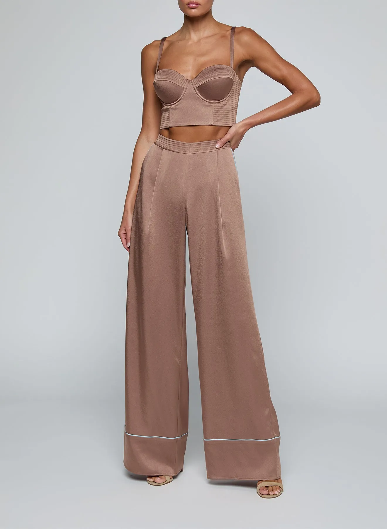L’agence - Nysa Bustier Top - Mocha Tan sold by Jessie Boutique product image thumbnail 5