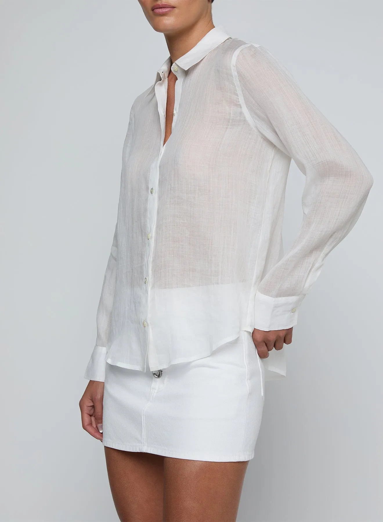 L’agence - Ellery Blouse - Ivory sold by Jessie Boutique product image thumbnail 4