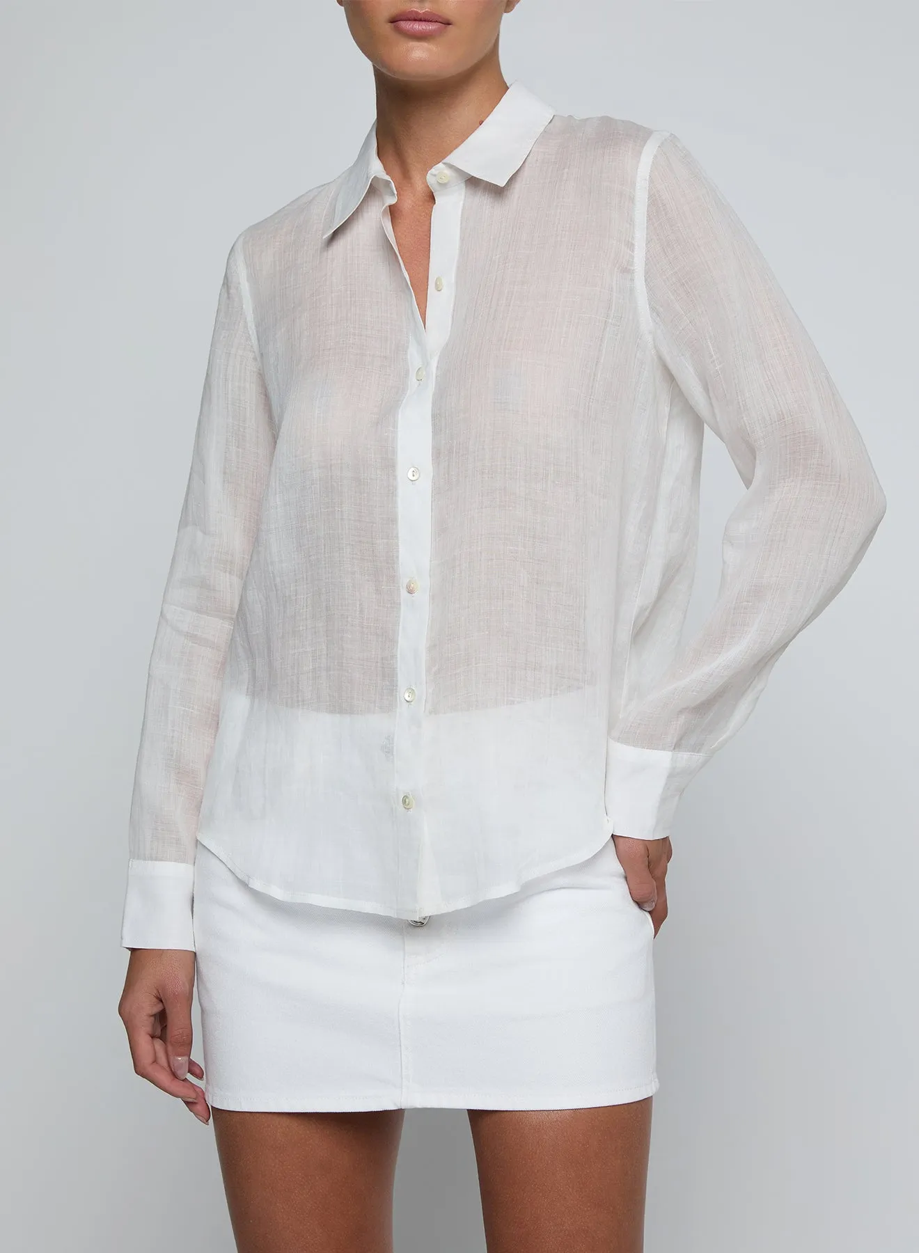 L’agence - Ellery Blouse - Ivory sold by Jessie Boutique product image thumbnail 2