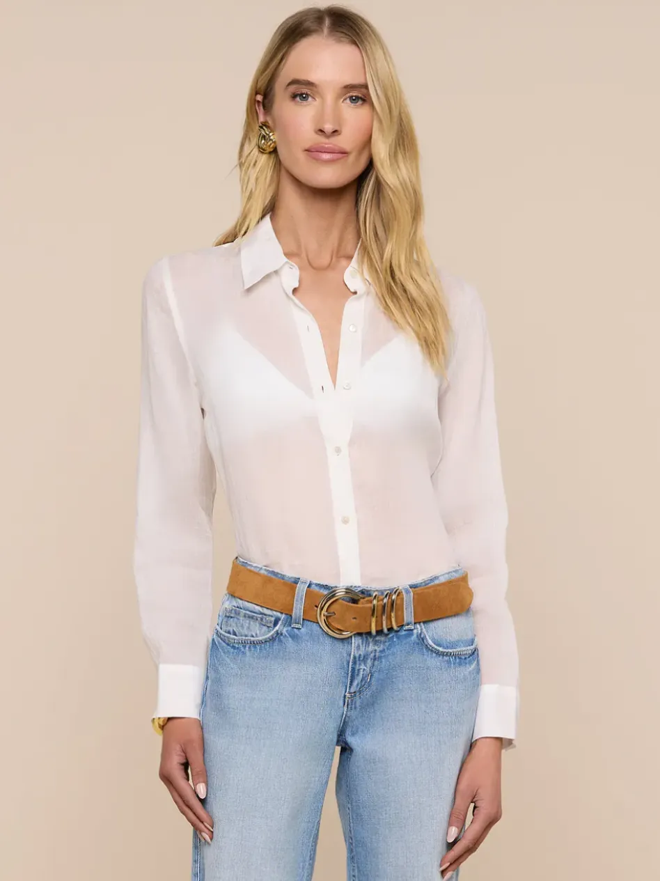 L’agence - Ellery Blouse - Ivory sold by Jessie Boutique