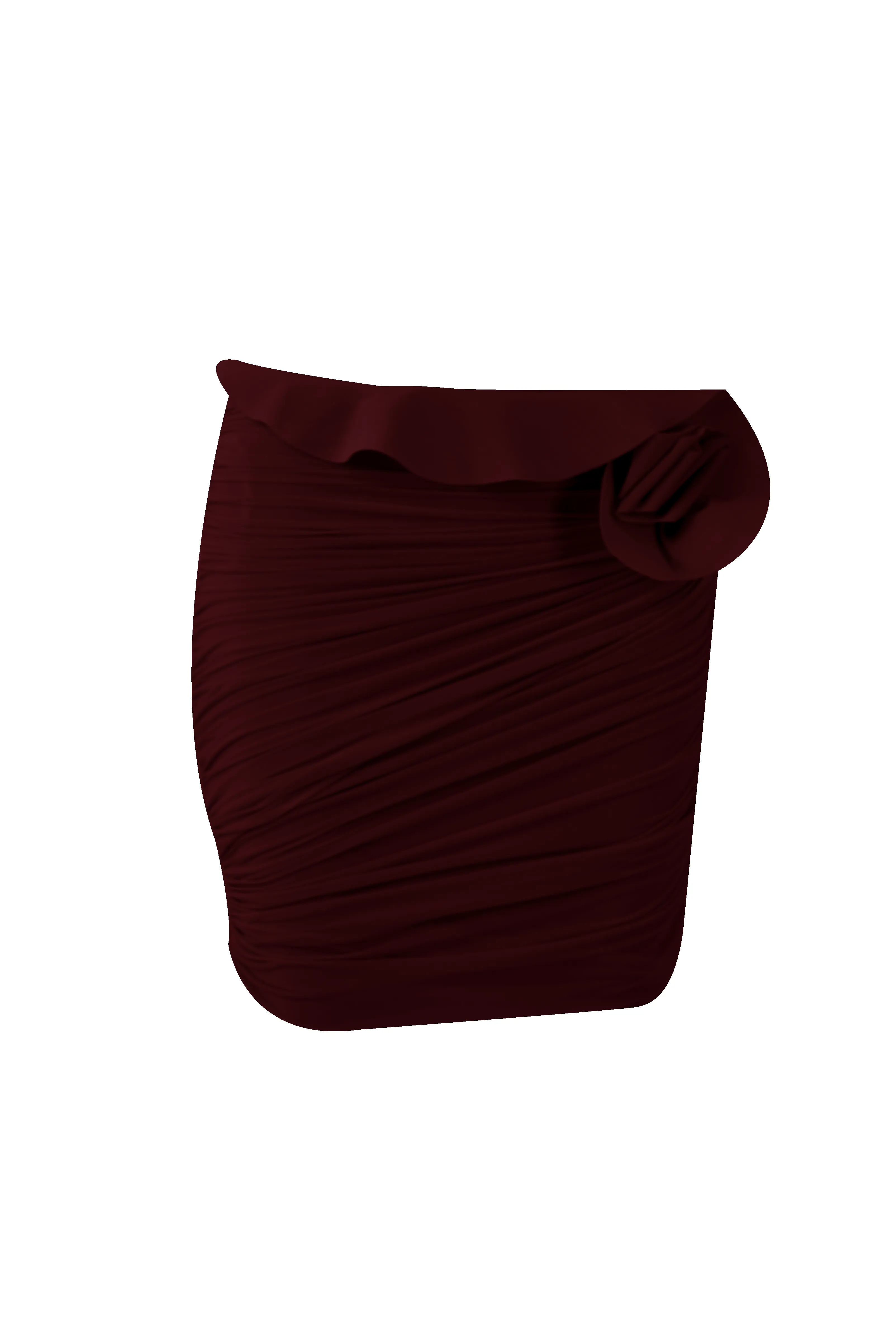 Maygel Coronel - Nivaria Mini Skirt - Vino sold by Jessie Boutique product image thumbnail 3