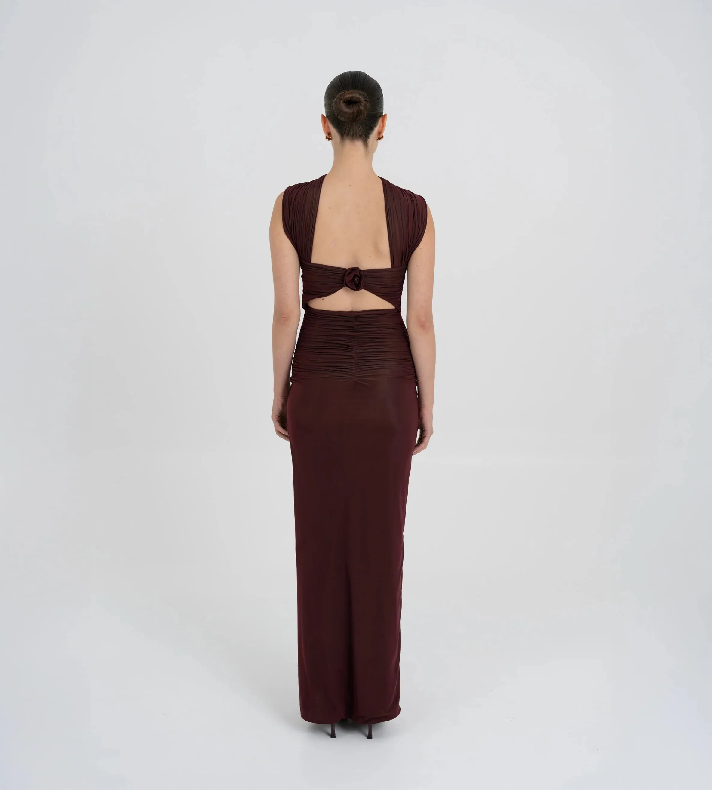 Maygel Coronel - Catedral Long Dress - Wood sold by Jessie Boutique product image thumbnail 3